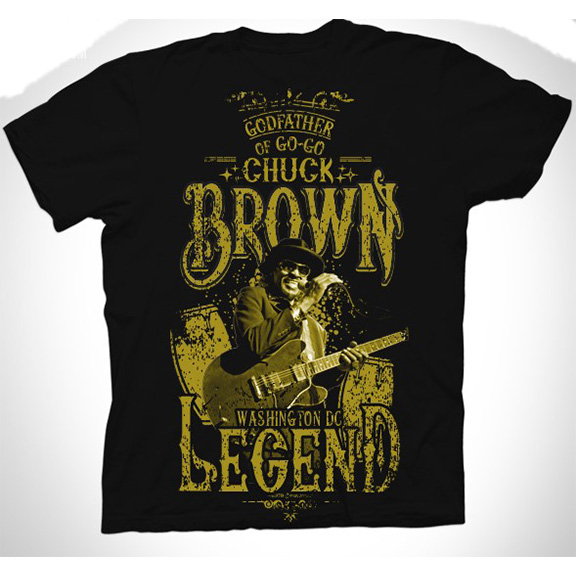 XXL and XXXL Chuck Brown / Legend T-Shirt - Chuck Brown