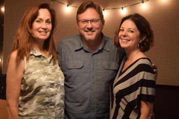 Tracking BGV's for "Love You Different" with Kim Parent and Marcia Ramirez. Thanks, Dave Bechtel for engineering and producing!
