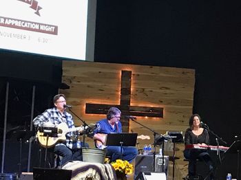 Church concert with Mike Waldron and Marcia Ramirez
