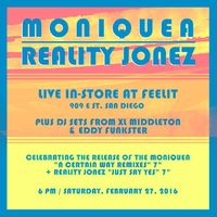 MONIQUEA + REALITY JONEZ Live In-Store Performance at FeeLit Records