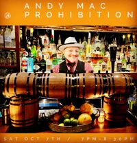 Andy Mac @ Prohibition