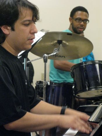 Rehearsal with Jerome Jennings
