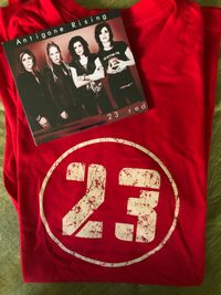 Vintage AR 23 Red T Shirt + 2011 CD! 