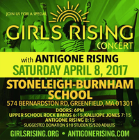Antigone Rising/Girls Rising Outreach! 