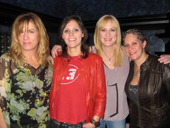 On tour with The Bangles, 2012
