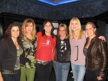 On tour with The Bangles, 2012
