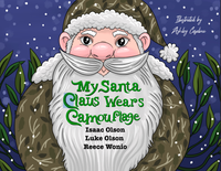 'My Santa Claus Wears Camouflage' Children's Book