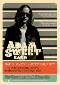 Adam Sweet Band at The Old Commercial, Bishopsteignton
