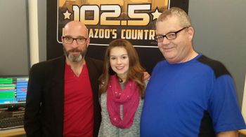 Bobby Guy had Kerry Adams and I perform and do an interview on Kalamazoo Country! Thanks Bobby! Can't wait to be back! :) - Kalamazoo, MI
