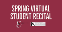Spring Virtual Student Recital