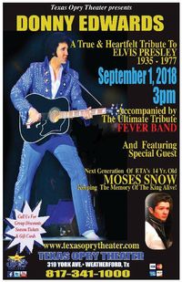 Donny Edwards - An Authentic Tribute to Elvis 
