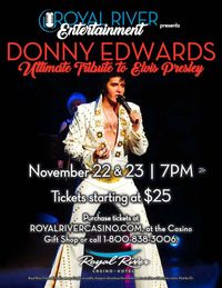 DONNY EDWARDS-AN AUTHENTIC HEART & SOUL TRIBUTE TO THE KING