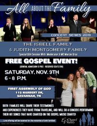 All About Family Gospel Concert Series 2019