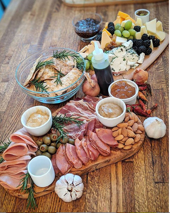 Custom Cheese and Charcuterie table

