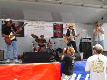 2007 Giving Hunger the Blues - Sarasota, FL Rastus, Gary Guzzardo ( Marshall Tucker Band) Richard "Hombre" Price & Steve "Bluesman" Schroeder
