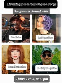 Robby Hopkins Songwriters Round w/Fish Fisher, EmiSunshine + Sam Hatmaker