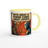 With Great AI Power Comes Great Layoffs - Ceramic Mug
