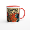With Great AI Power Comes Great Layoffs - Ceramic Mug