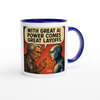 With Great AI Power Comes Great Layoffs - Ceramic Mug