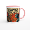 With Great AI Power Comes Great Layoffs - Ceramic Mug