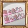 🎀 Sweet Coquette Bling - 10x Custom Handcrafted Reusable Press-On Nails 💖