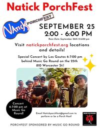 Los Goutos at Music Go Round (Natick Porch Fest)