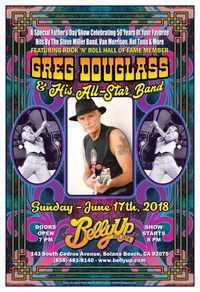 Celebrating 50 Years of Great Music with Greg Douglass & his All-Star Band