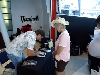 Greg holds first Annual "HANNAMANIAC FAN CLUB PARTY" during CMA MUSIC FEST 2011
