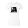 Ladies Shirt, White, Bird