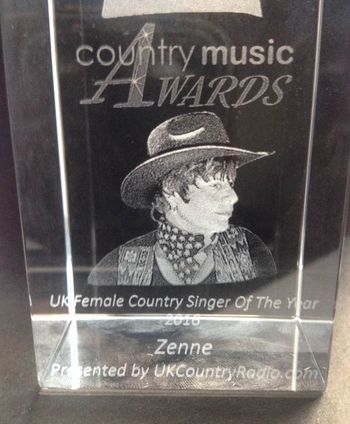 Award, UK Female Country Singer of the Year 2016
