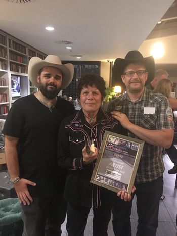 With Tom & Marcus and my 2017 Award
