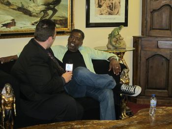 ICB Grad Steve Ahrendt interviews Ghostbusters star Ernie Hudson
