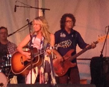 With Deana Carter
