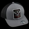 Divided We Fall - Grey w/Black Mesh Curved Bill Hat