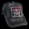 United We Stand - Tattered Grey w/Black Mesh Trucker Hat