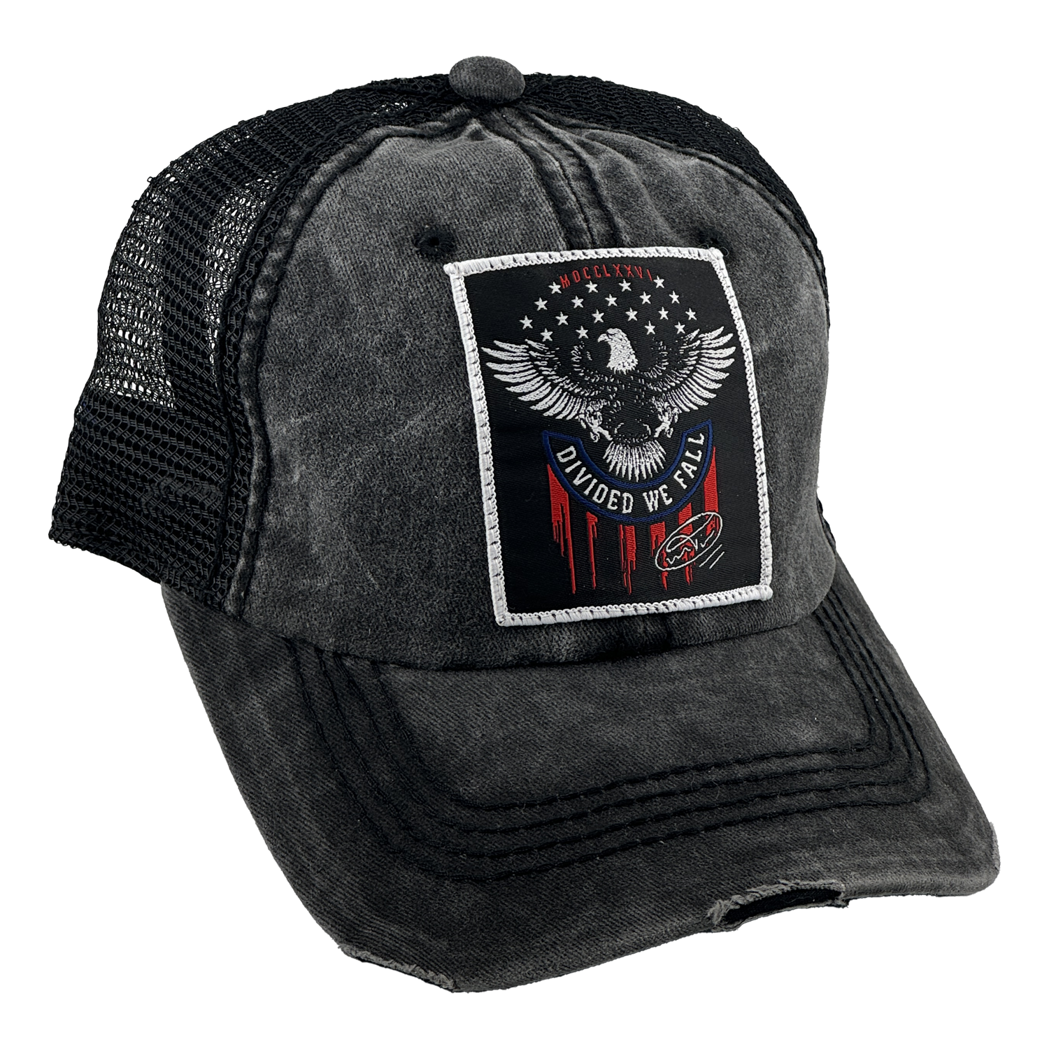 GroundY DAMAGED COTTON CASQUETTE ブラック DAMAGED COTTON CASQUETTE – THE SHOP YOHJI YAMAMOTO