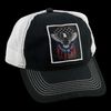 Divided We Fall - Black w/White Mesh Trucker Hat