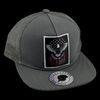 Divided We Fall - Grey w/Grey Mesh Flat Bill Hat