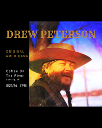 Drew Peterson at Coffee on the River