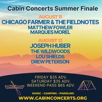 Drew Peterson Summer Tour - Turkey River Cabin Concerts Summer Finale!