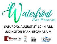Drew Peterson at Waterfront Art Festival