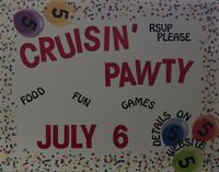 Cruisin' Paws Agility Anniversary Bash