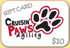Cruisin' Paws Gift Card - $10