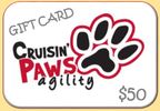 Cruisin' Paws Gift Card - $50