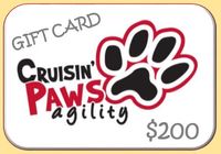 Cruisin' Paws Gift Card - $200
