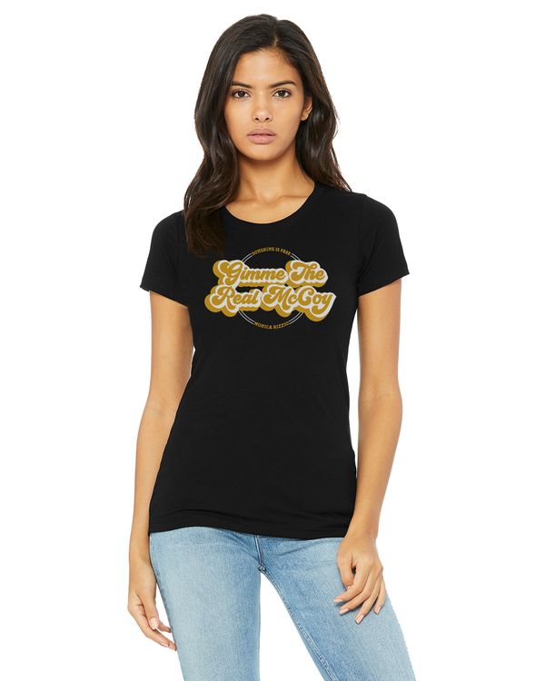 Women's "Gimme the Real McCoy" T-shirt