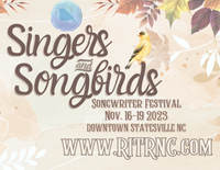 Songwriters in the Round hosted by Dani Kerr, featuring Karla Kincaid, Hannah Kaminer, Sara Kelly, and Lisa De Novo. 