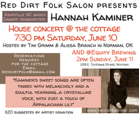 Red Dirt Folk Salon Presents: Hannah Kaminer