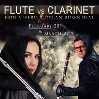 "Flute vs. Clarinet" with Erin Vivero, flute & Dylan Rosenthal, clarinet
