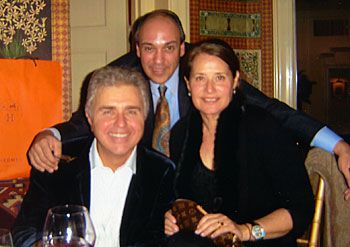 Singer Steve Tyrell & actress Lorraine Bracco
